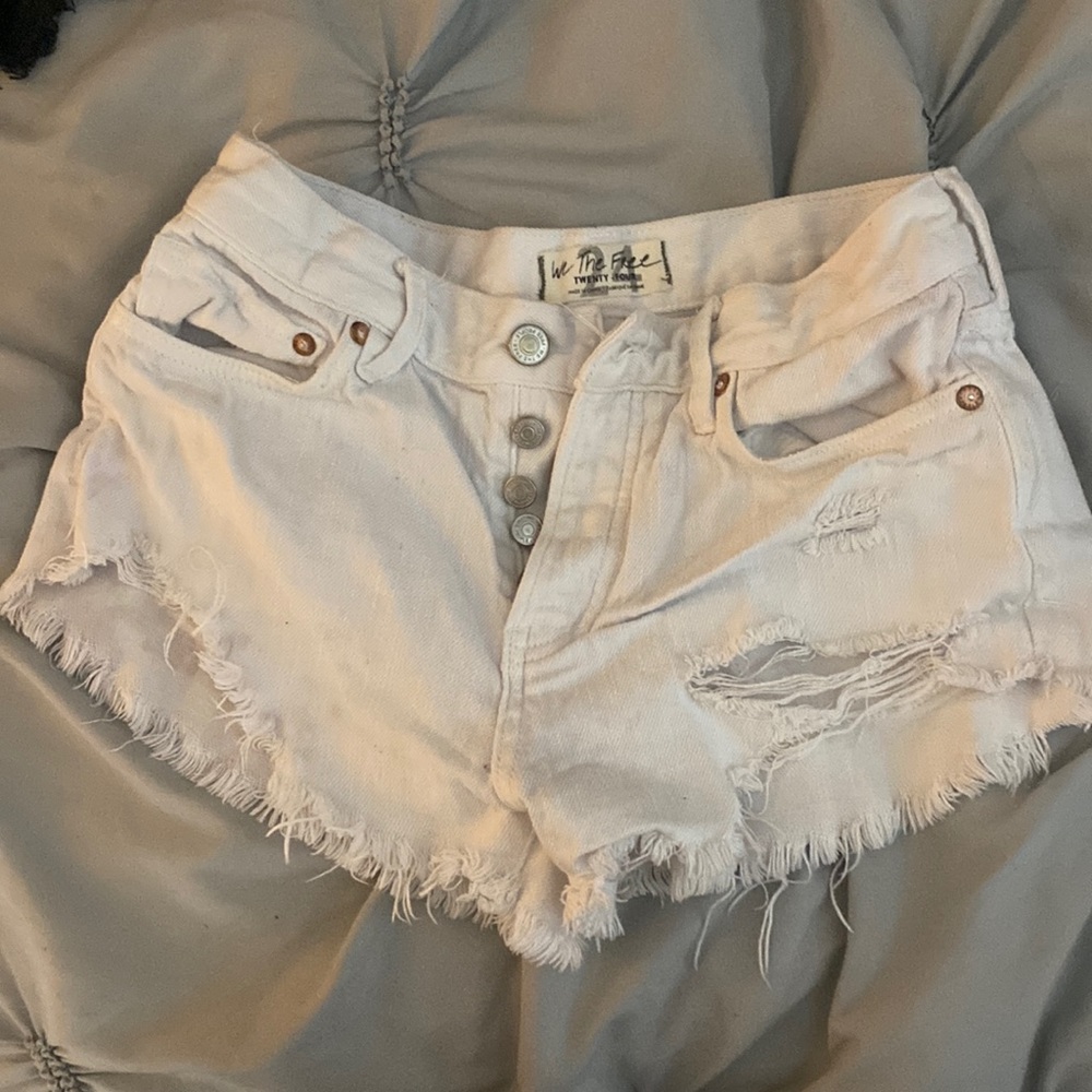 Free people Jean shorts